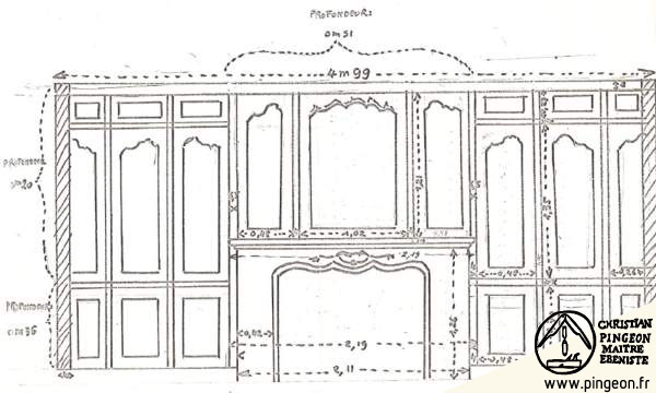 plan de la bibliothèque ancienne