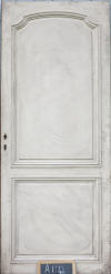 Porte de communication sculptée ancienne style XVIIIeme, à 2 panneaux + cimaise, 8 écoinçons sculptés 1 face
