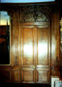 Ancienne paire de porte  2 panneaux avec imposte